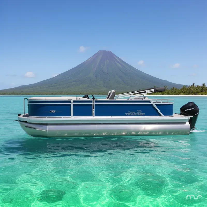 Slide: The Image of Sun Tracker Party Barge 22 RF XP3 2026 - 2