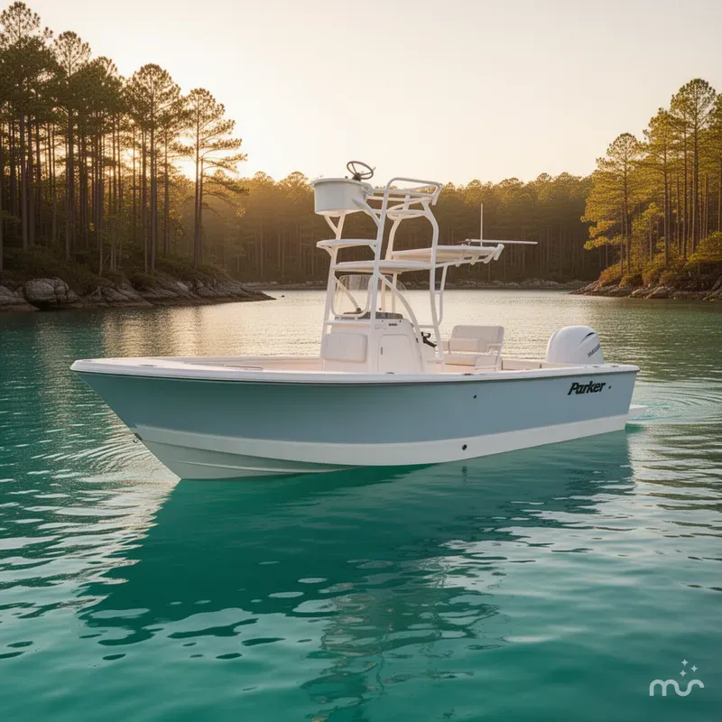 Slide: The Image of Parker Marine 230 Coastal Elite 2026 - 2
