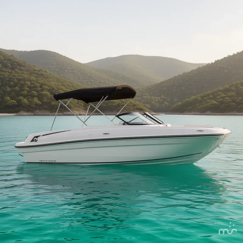 Slide: The Image of Bayliner VR4 Bowrider OB 2023 - 2