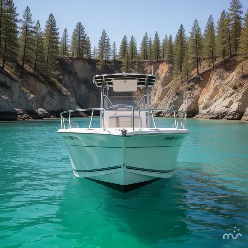 Slide: The Image of Sport-Craft 240 Center Console 2000 - 1