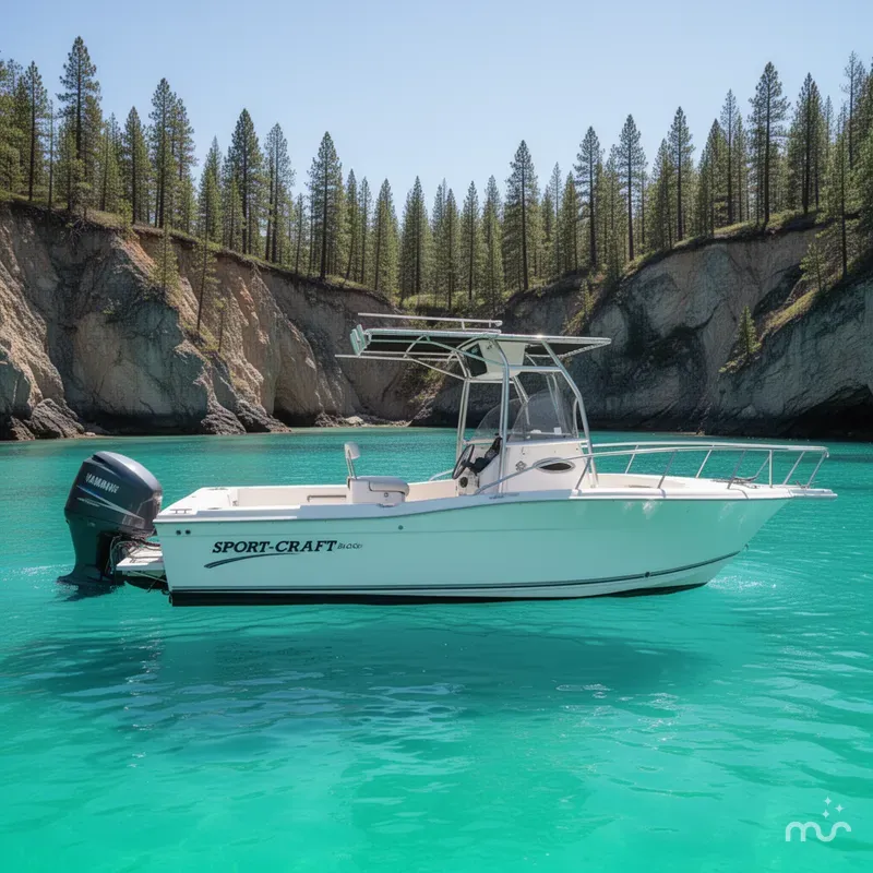Slide: The Image of Sport-Craft 240 Center Console 2000 - 2
