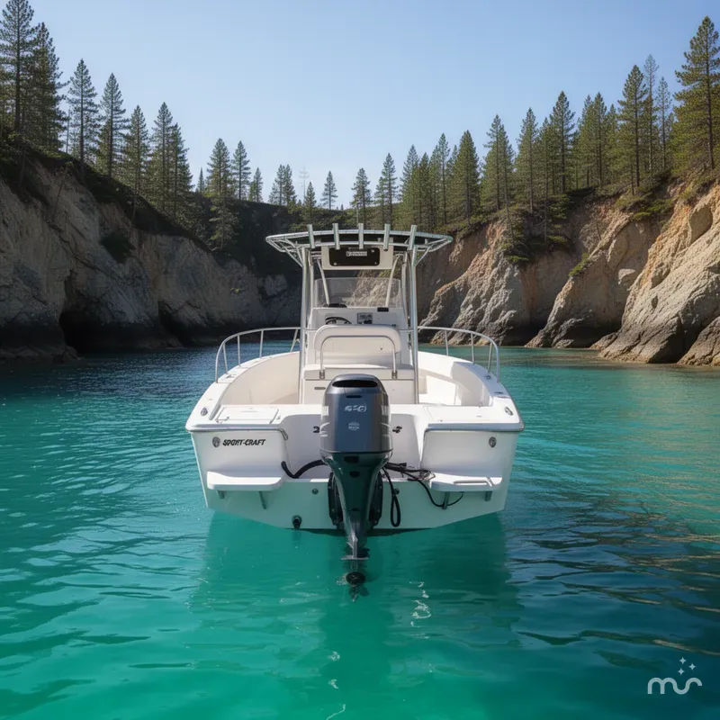 Slide: The Image of Sport-Craft 240 Center Console 2000 - 3