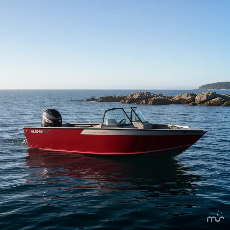 Slide: The Image of Alumacraft Competitor 185X Sport 2025 - 2