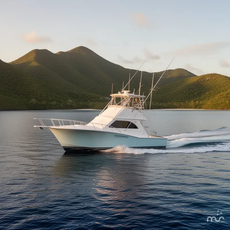 Slide: The Image of Topaz 44 Sportfisherman 1987 - 2