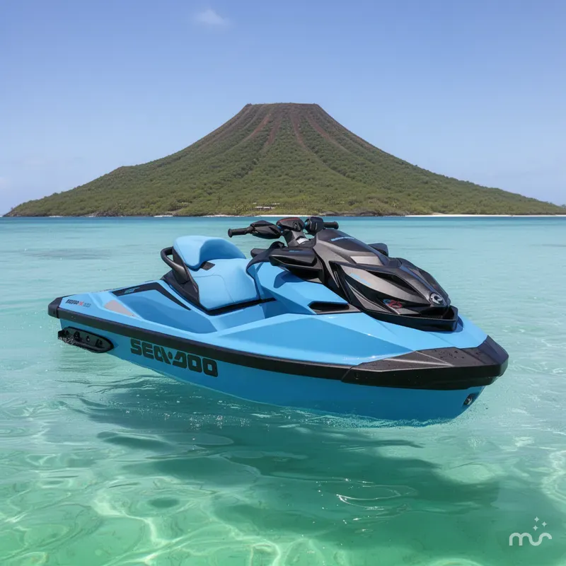 Slide: The Image of Sea-Doo RXP-X™ 325 Tech, BRP Premium A, iBR Gulfstream Blu 2026 - 2