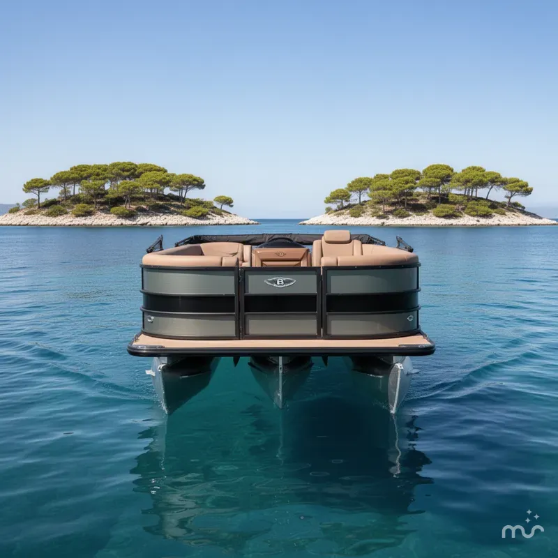 Slide: The Image of Bentley Pontoons Legacy 220 Navigator 2026 - 3
