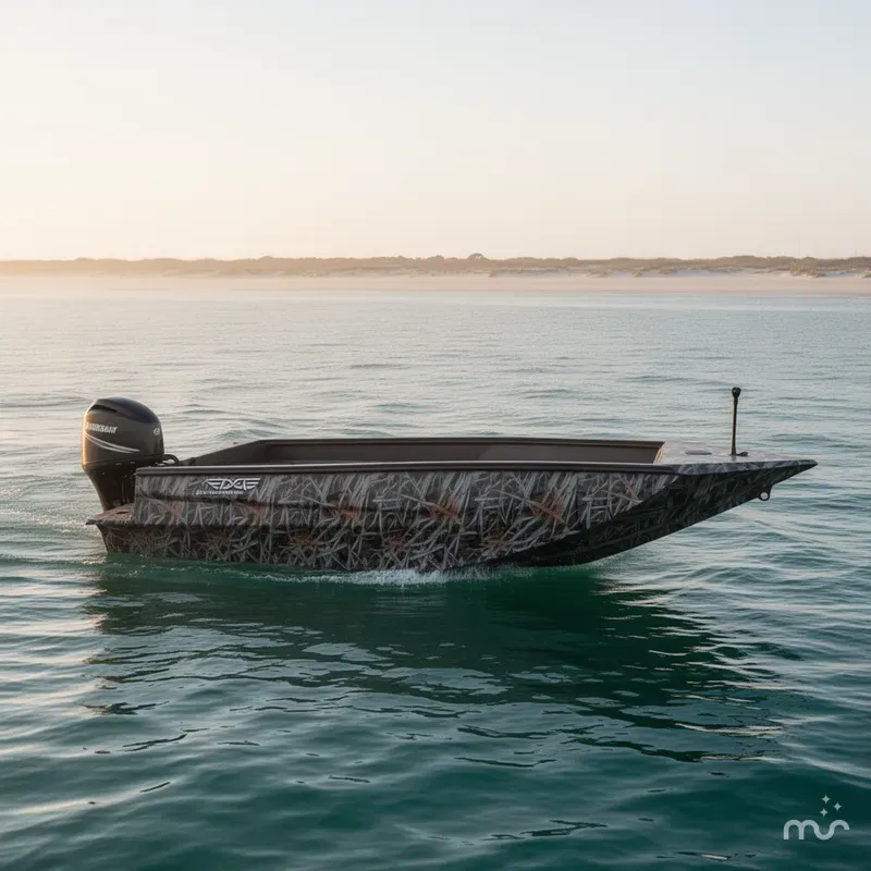 Slide: The Image of Edge Boats Sportsman 553DB 2026 - 2
