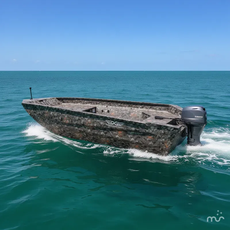 Slide: The Image of Edge Boats Sportsman Series 550 2026 - 0