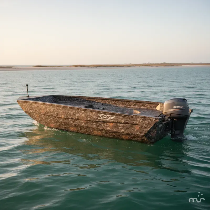 Slide: The Image of Edge Boats Sportsman Series 550 2026 - 0