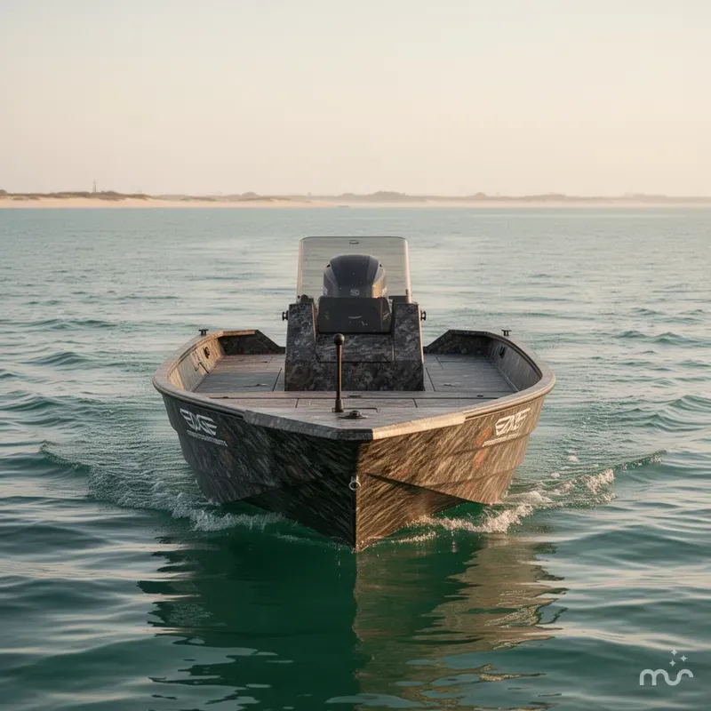 Slide: The Image of Edge Boats Sportsman Series 550 2026 - 2