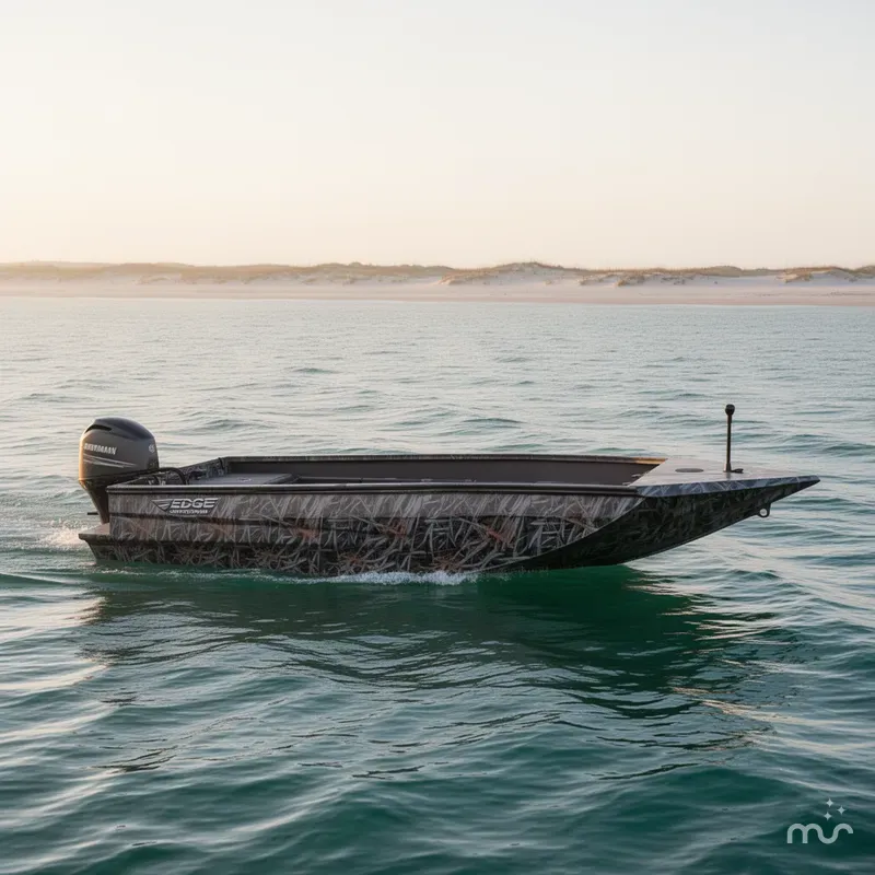 Slide: The Image of Edge Boats Sportsman 553DB 2026 - 2