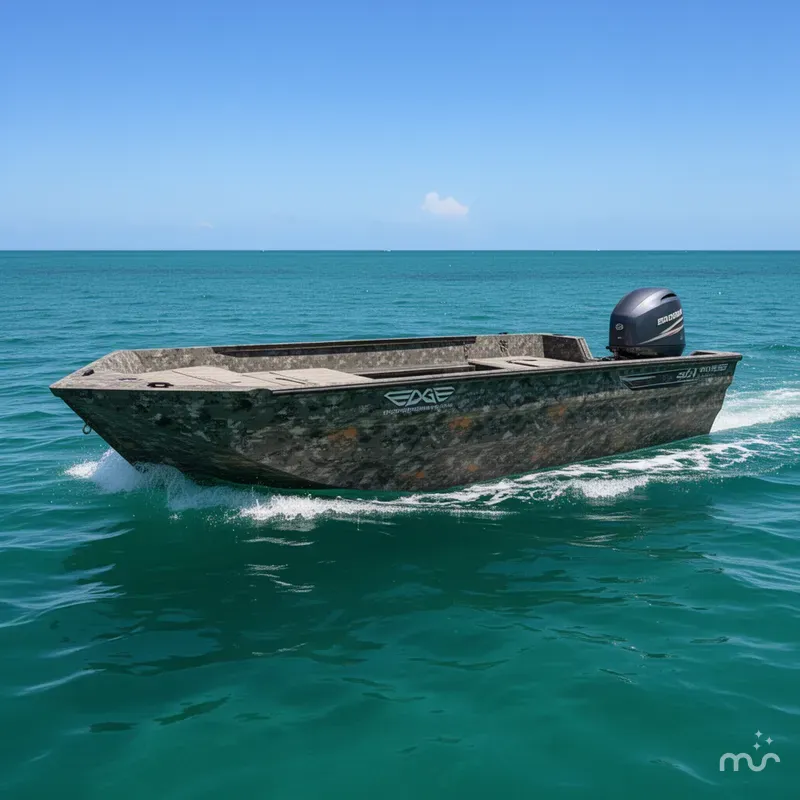 Slide: The Image of Edge Boats Sportsman Series 550 2026 - 1