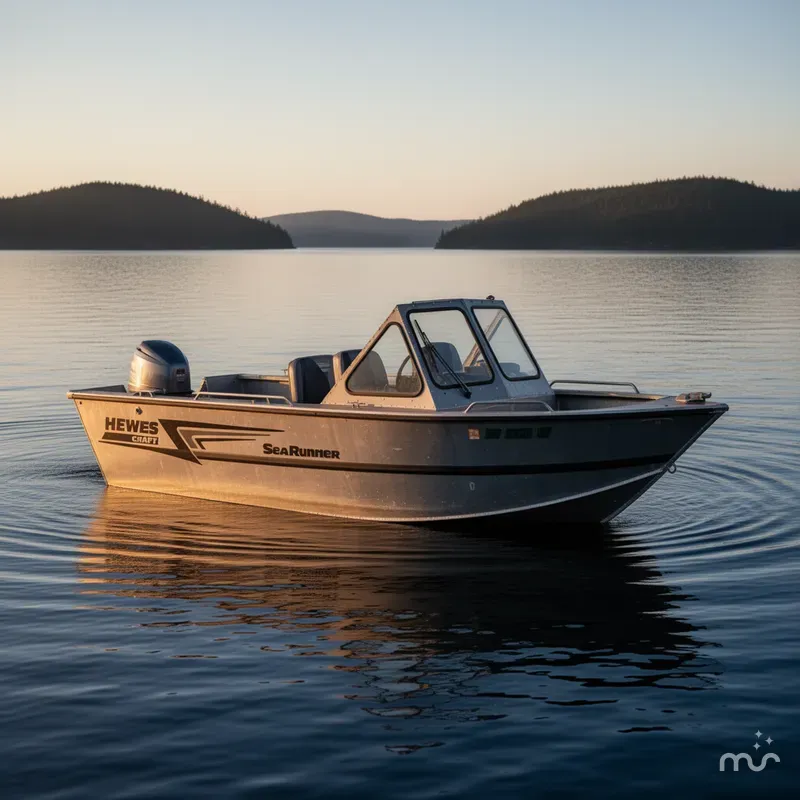 Slide: The Image of Hewescraft Searunner 17' 1997 - 3
