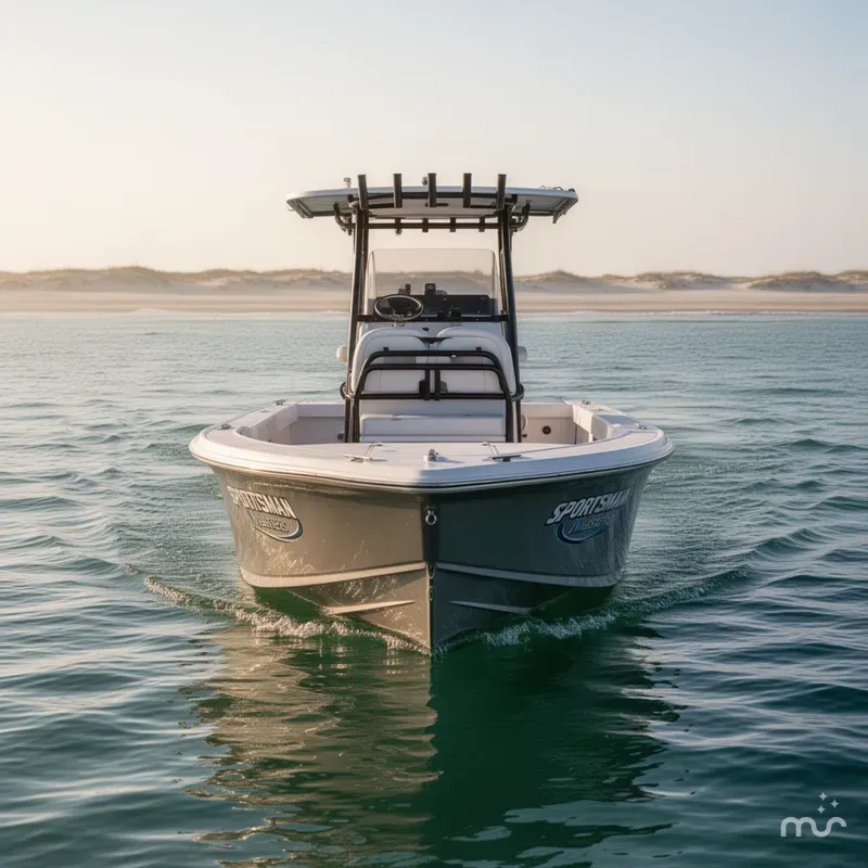 Slide: The Image of Sportsman Masters 247OE Bay Boat 2026 - 1