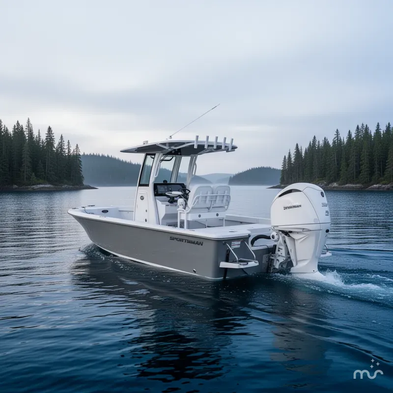Slide: The Image of Sportsman Masters 247OE Bay Boat 2026 - 4