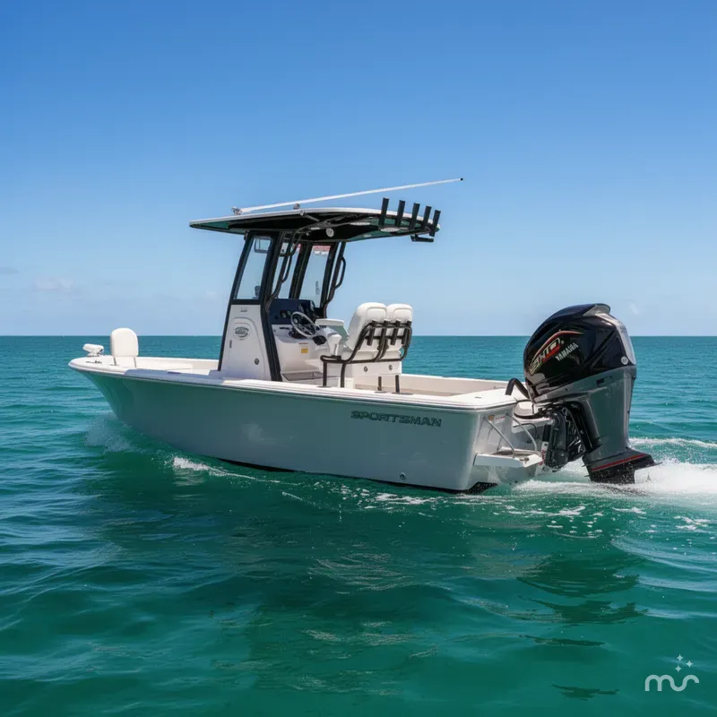 The Image of Sportsman Masters 227 Bay Boat 2026 - 0