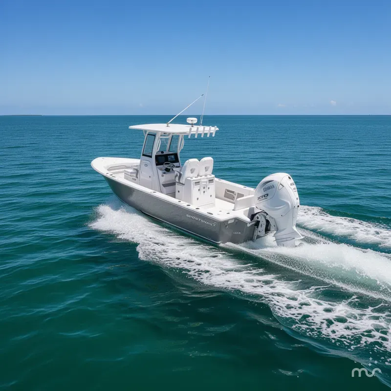 Slide: The Image of Sportsman Masters 267OE Bay Boat 2026 - 4