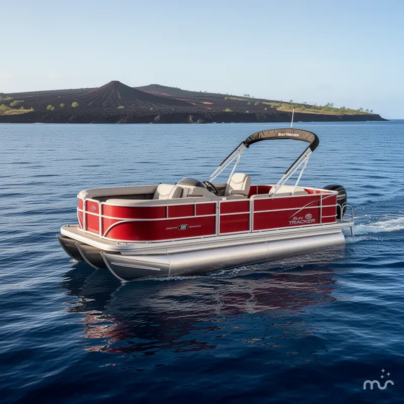 The Image of Sun Tracker Party Barge 18 DLX 2026 - 0
