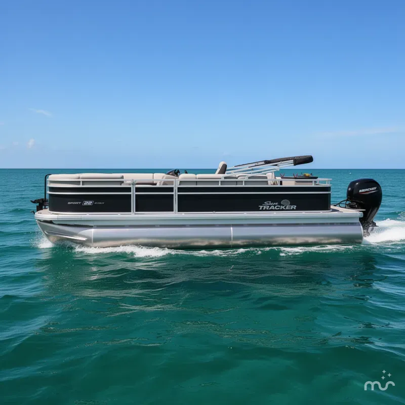 Slide: The Image of Sun Tracker SportFish 22 DLX 2026 - 2