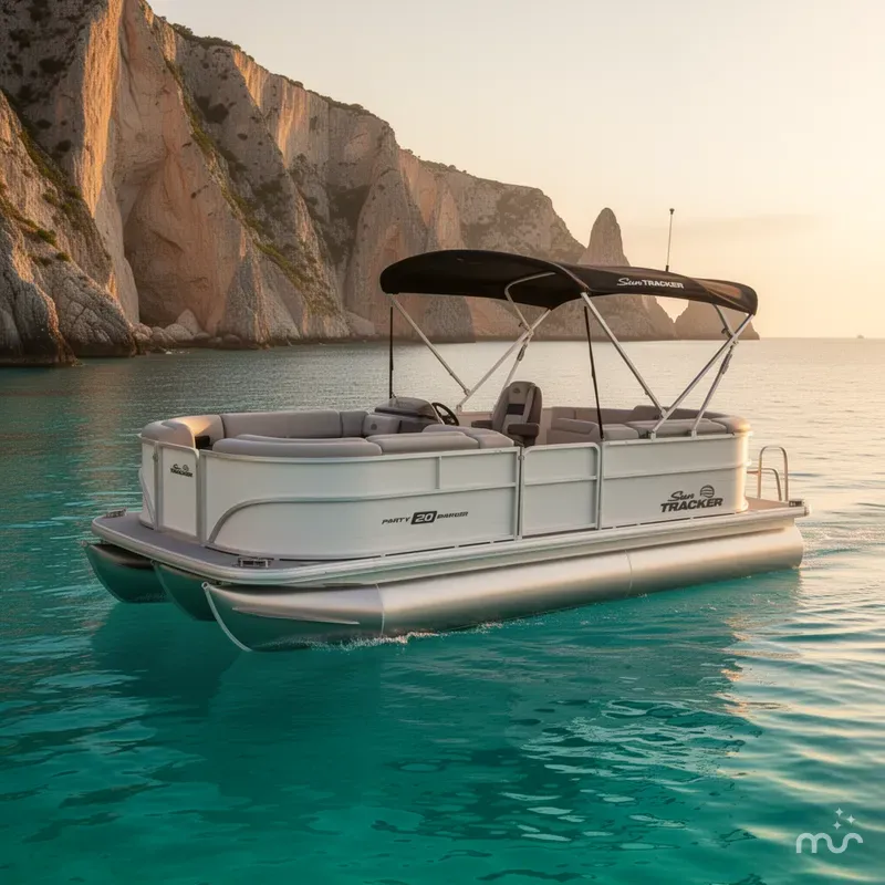 The Image of Sun Tracker Party Barge 20 DLX 2026 - 0