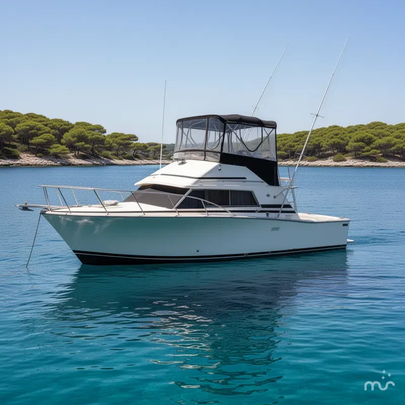 The Image of Bertram 33 Sport Fisherman 1981 - 0