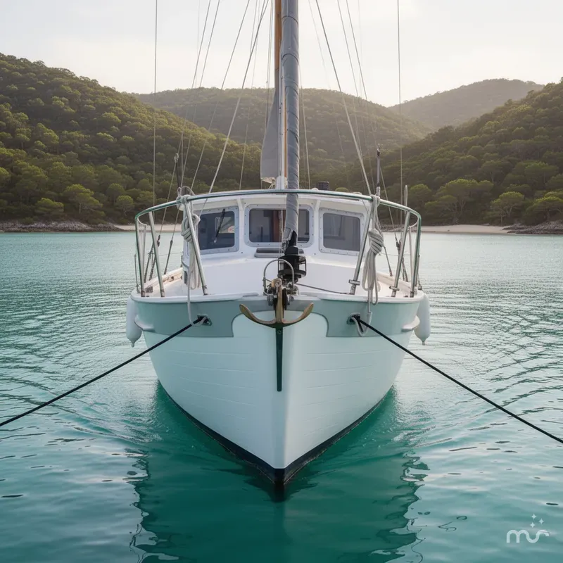 Slide: The Image of Tillotson-Pearson Motorsailer 32 1996 - 1