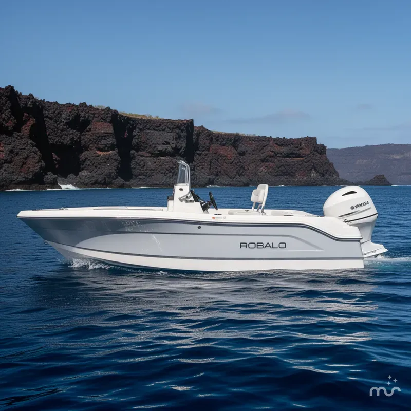 Slide: The Image of Robalo R160 Center Console 2026 - 2