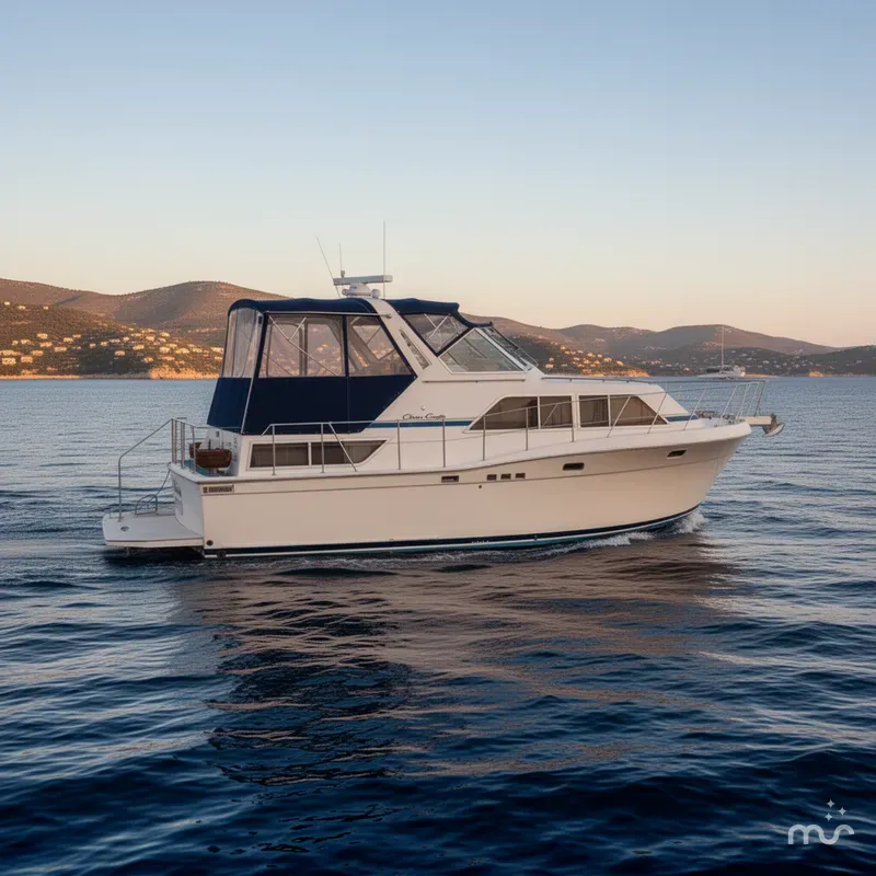 Slide: The Image of Chris-Craft 381 Catalina 1986 - 1