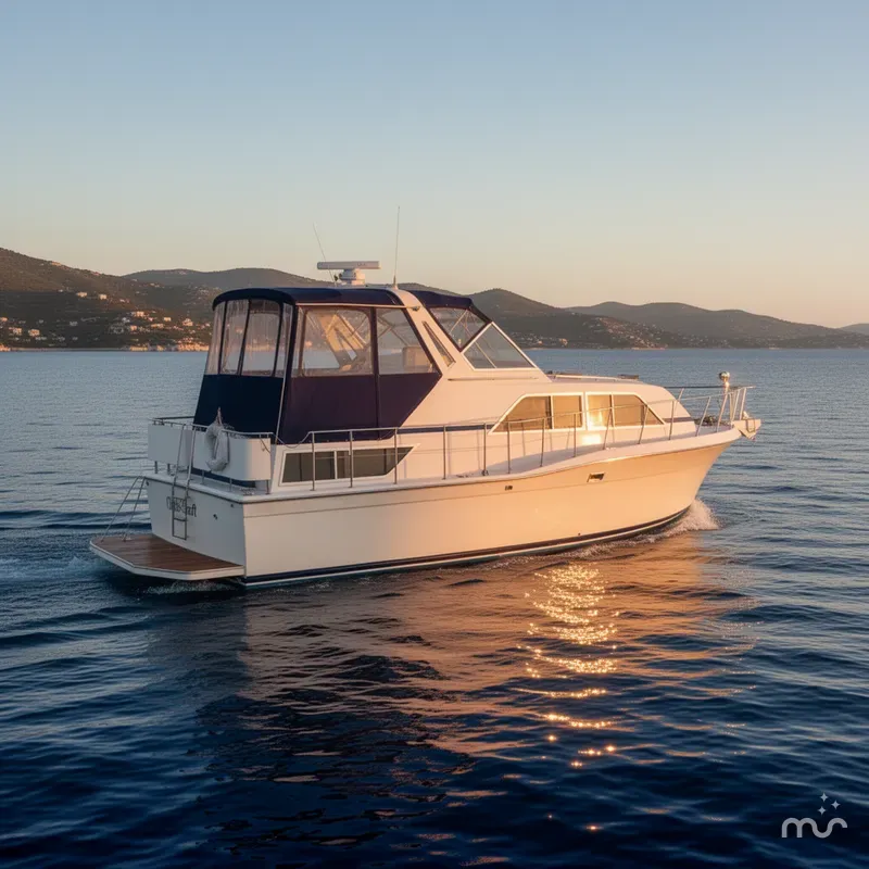 Slide: The Image of Chris-Craft 381 Catalina 1986 - 2