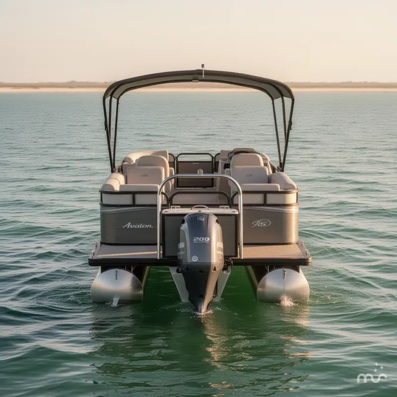 Slide: The Image of Avalon GS Quad Lounge - 23' 2020 - 2