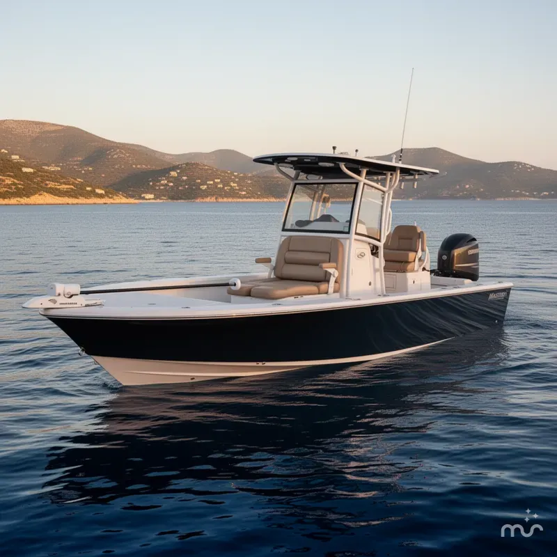 Slide: The Image of Sportsman Masters 267OE Bay Boat 2020 - 2
