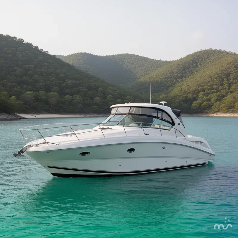 Slide: The Image of Sea Ray 38 Sundancer 2008 - 2
