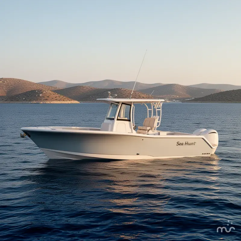Slide: The Image of Sea Hunt Gamefish 28 Coffin Box 2027 - 2