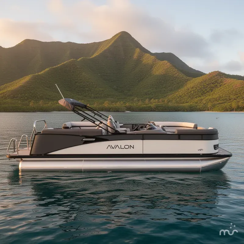 Slide: The Image of Avalon Catalina Quad Lounger 23 FT 2026 - 2