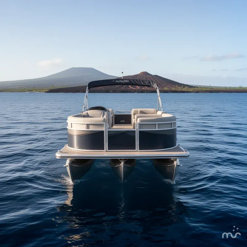 Slide: The Image of Avalon Venture 85 Versatile Rear Bench 23 FT 2026 - 1