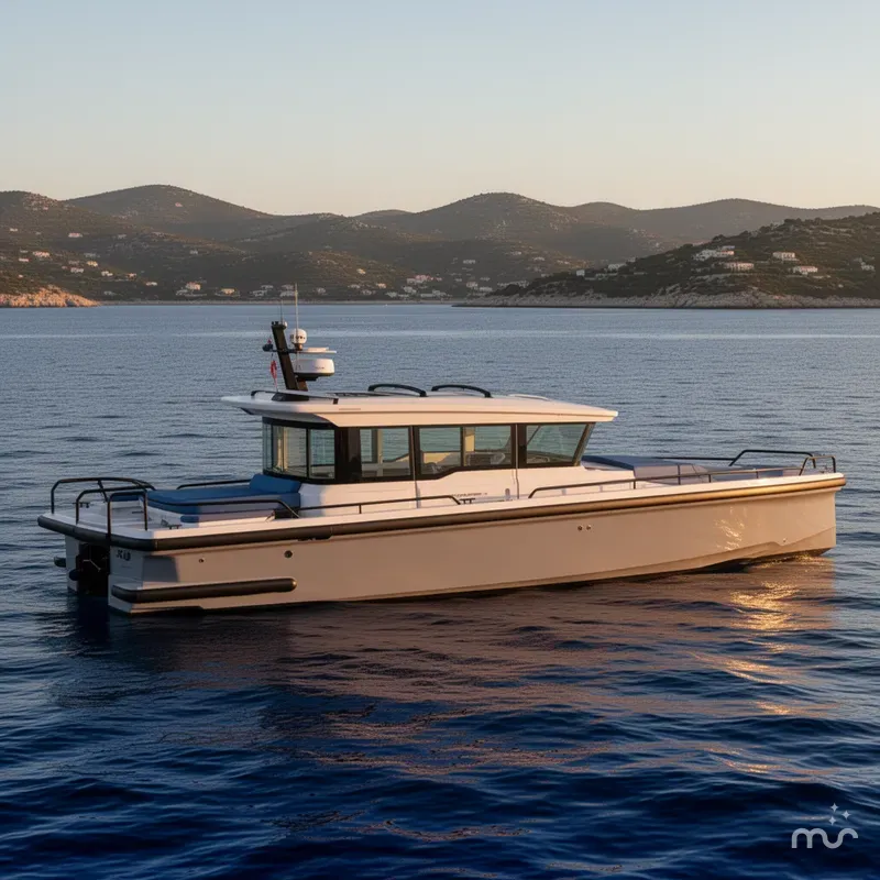 Slide: The Image of Axopar 37 XC Cross Cabin 2025 - 2