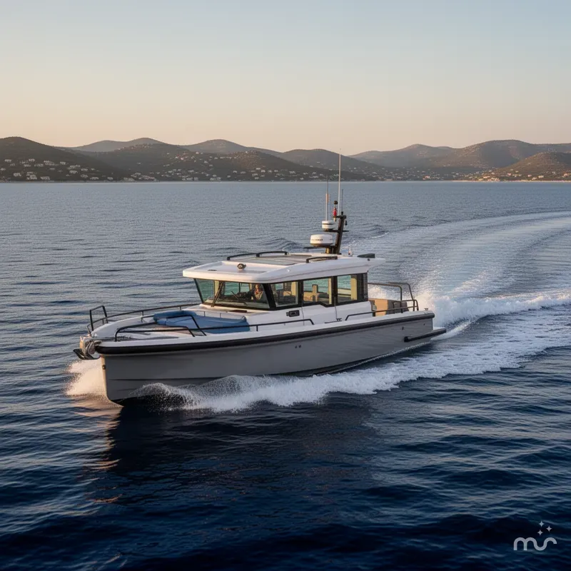 Slide: The Image of Axopar 37 XC Cross Cabin 2025 - 4