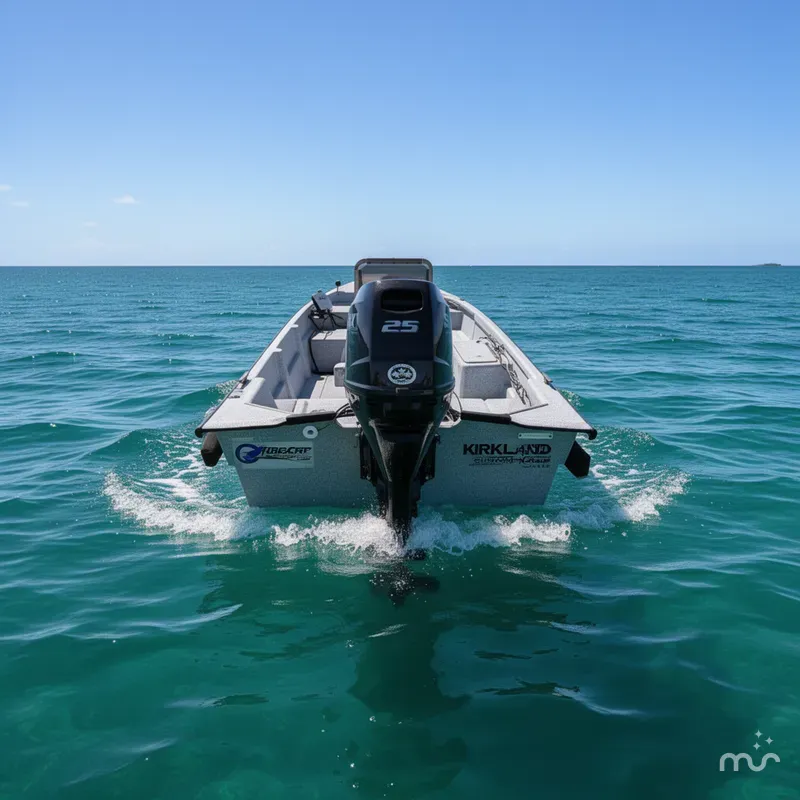 Slide: The Image of FiberCraft Boats KIRKLAND CUSTOM SKIFF 2024 - 1