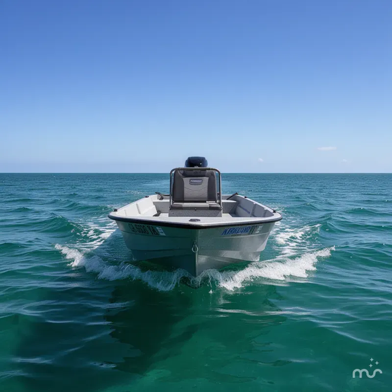 Slide: The Image of FiberCraft Boats KIRKLAND CUSTOM SKIFF 2024 - 2