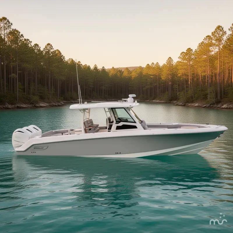 Slide: The Image of Boston Whaler 380 Outrage 2024 - 2