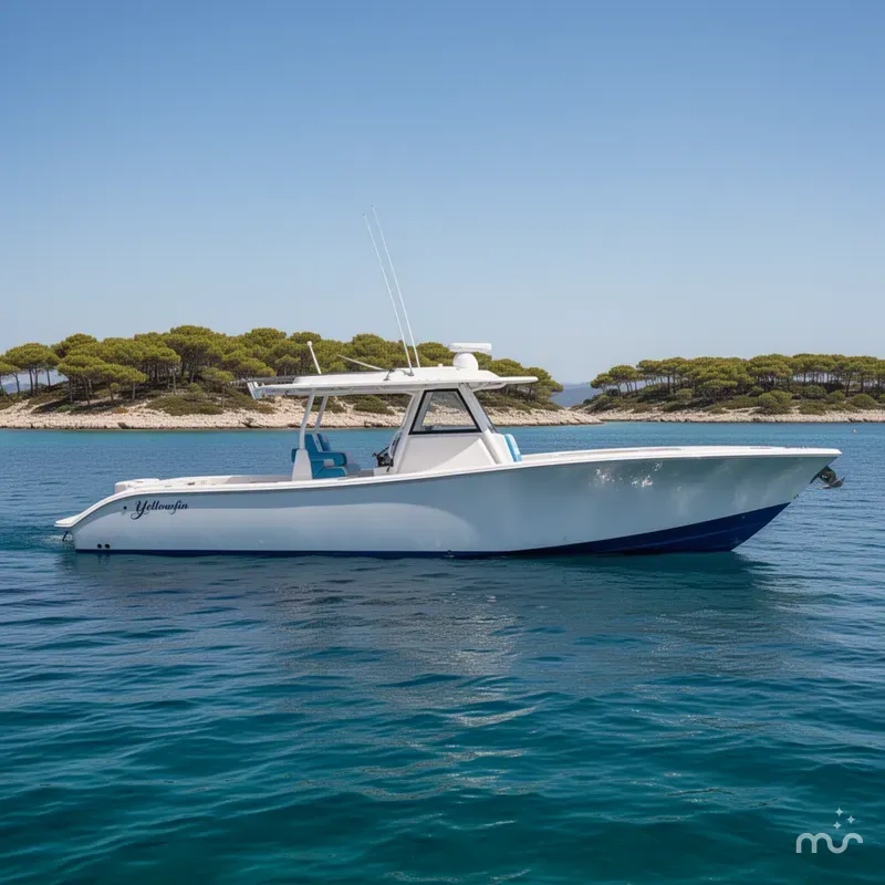 Slide: The Image of Yellowfin 39 Offshore 2018 - 2