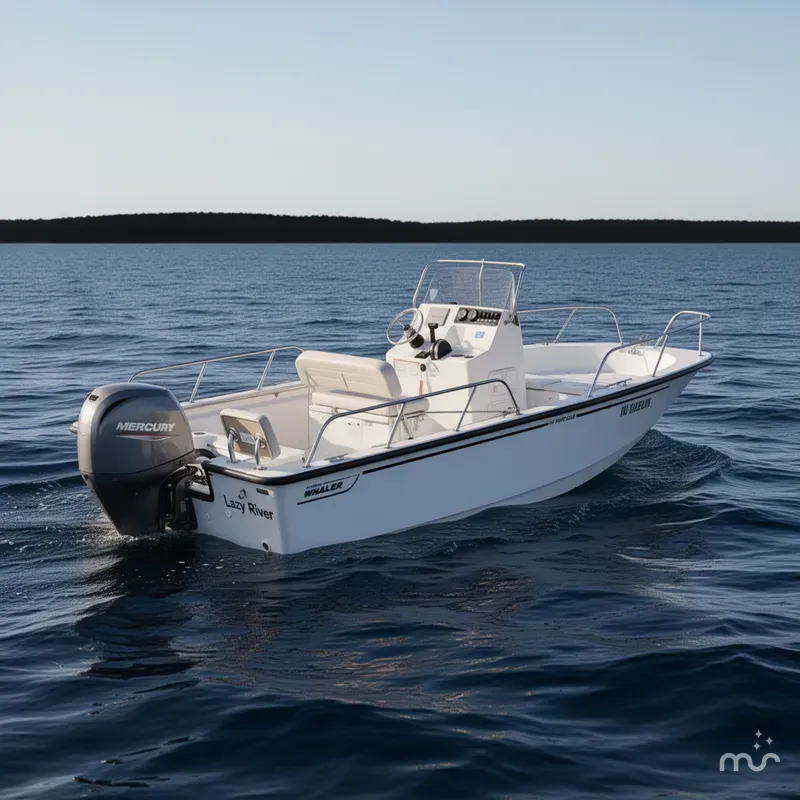 Slide: The Image of Boston Whaler 190 Montauk 2025 - 0
