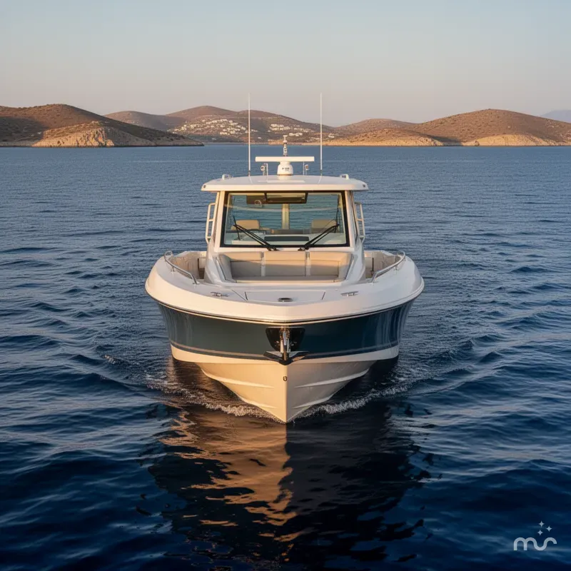 Slide: The Image of Boston Whaler 350 Realm 2026 - 1