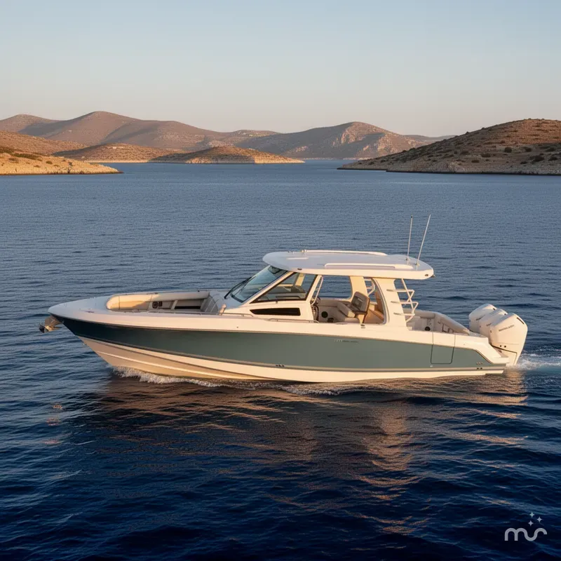 Slide: The Image of Boston Whaler 350 Realm 2026 - 2