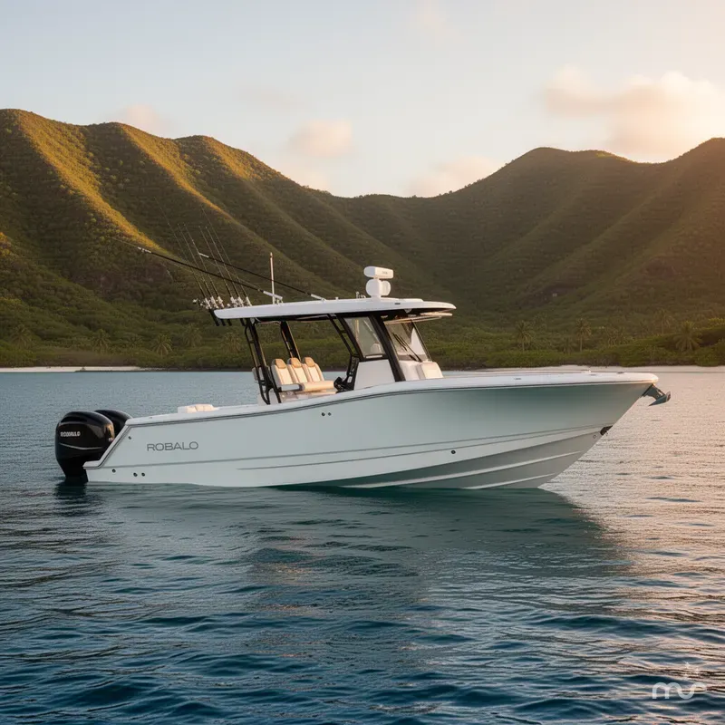 Slide: The Image of Robalo R300 Center Console 2025 - 2