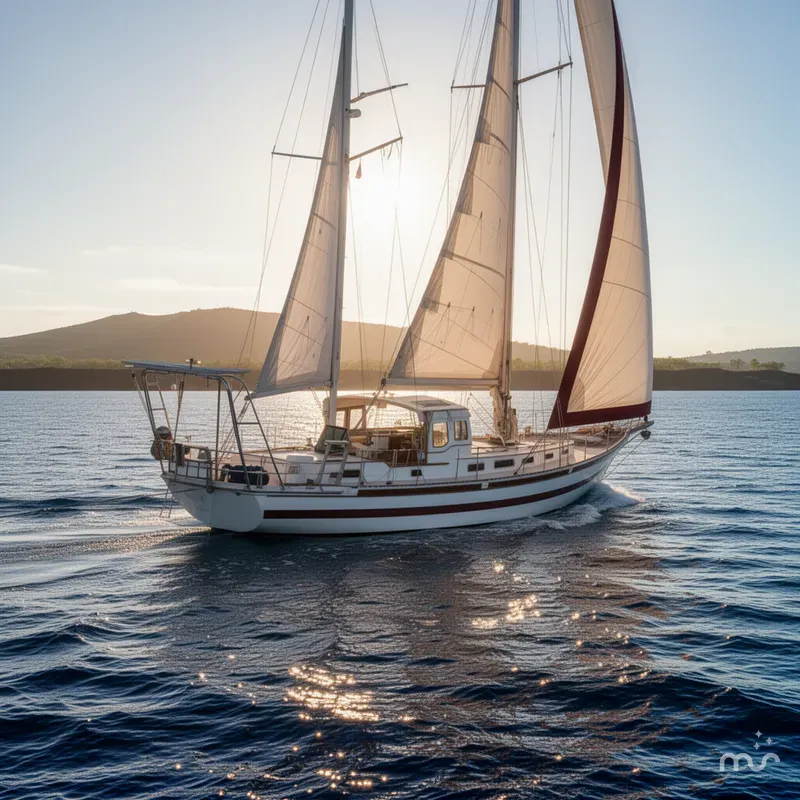 The Image of Bruce Roberts Mauritius Ketch 1990 - 0