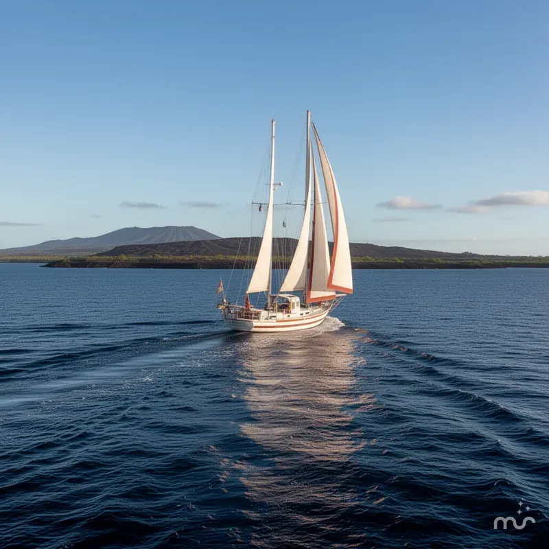 Slide: The Image of Bruce Roberts Mauritius Ketch 1990 - 2