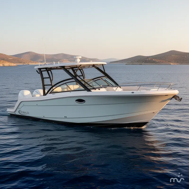 Slide: The Image of Robalo R317 Dual Console 2021 - 2