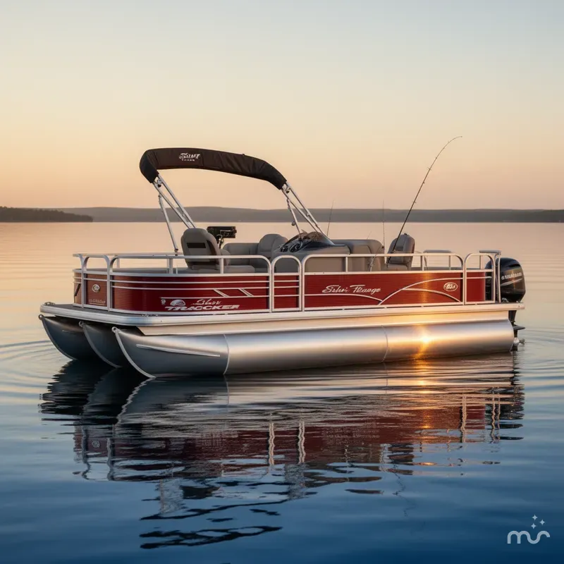 Slide: The Image of Sun Tracker Fishin' Barge 20 DLX 2022 - 0