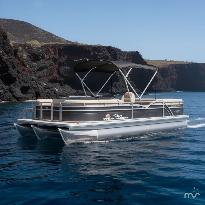 The Image of Sun Tracker Party Barge 22 DLX 2024 - 0